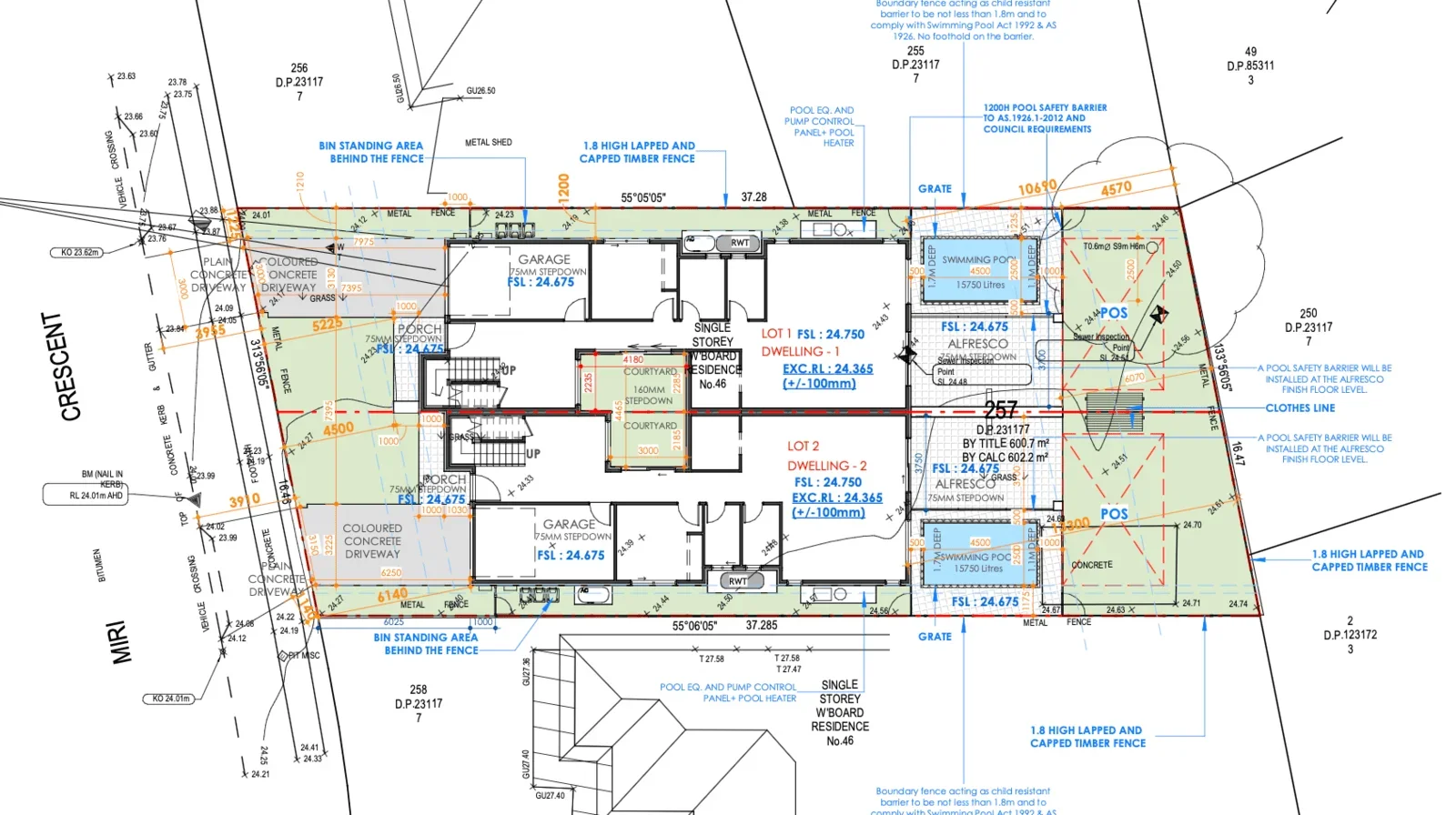 Proposed design · planning phase