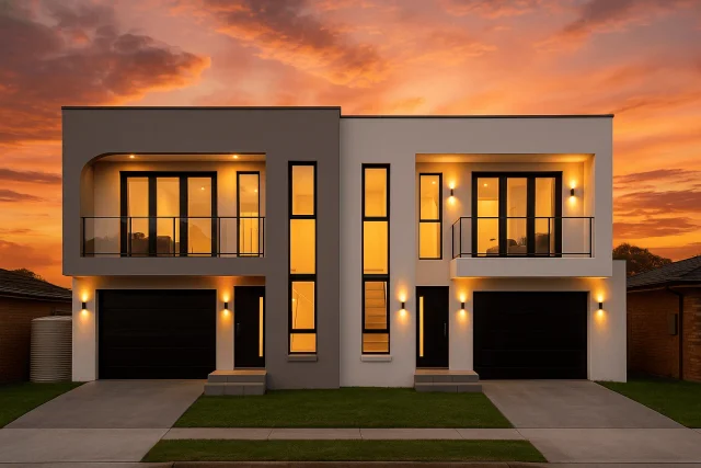 52 Mubo Crescent Holsworthy — Proposed façade · architectural visualisation