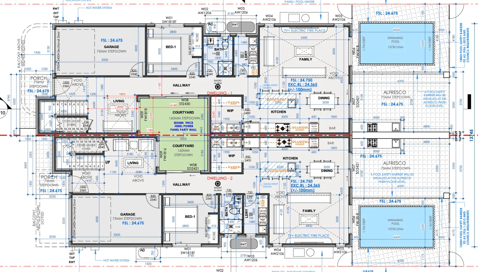 Proposed design · planning phase