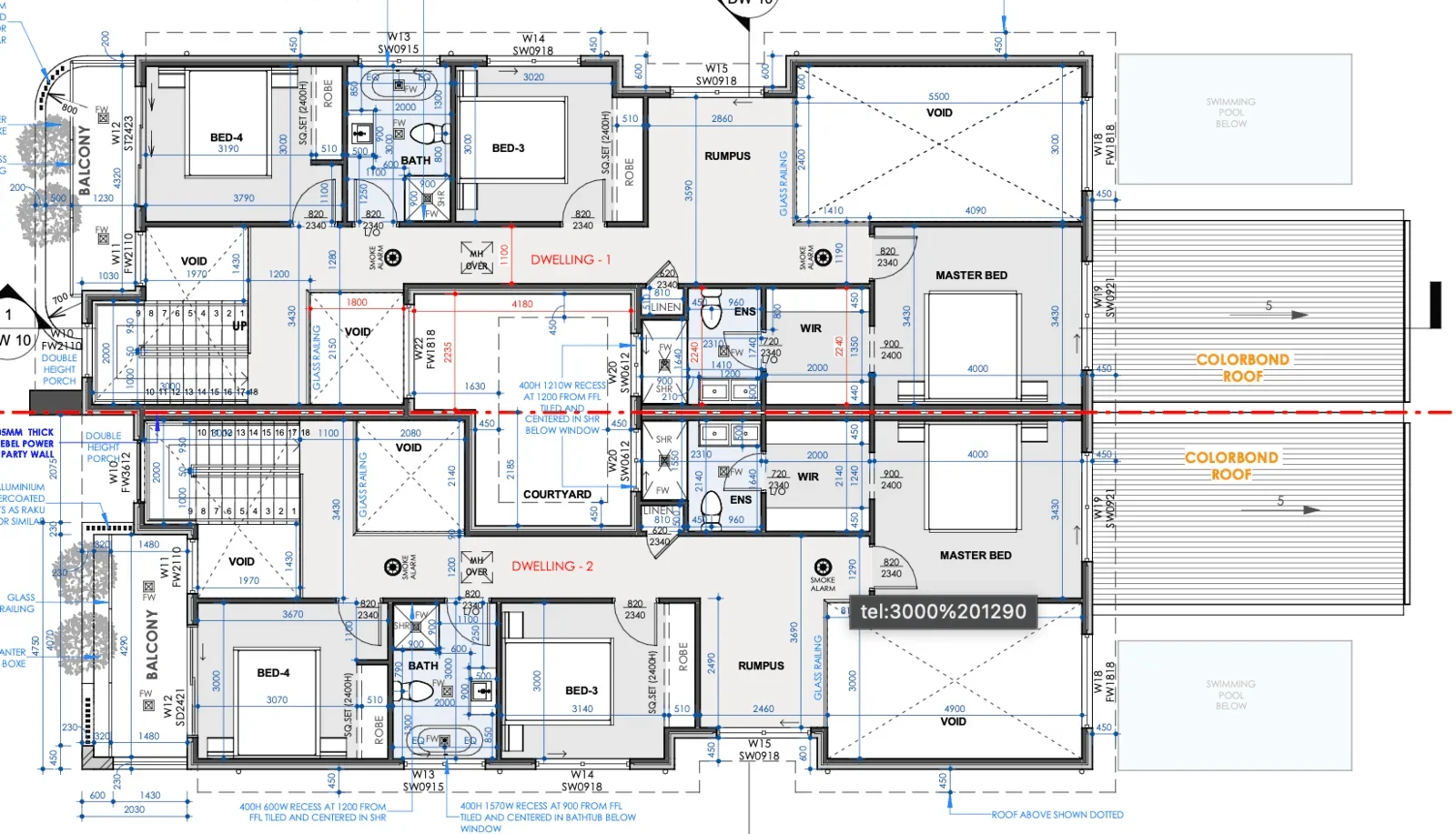 Proposed design · planning phase