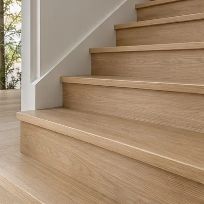 Representative timber staircase and interior circulation detail